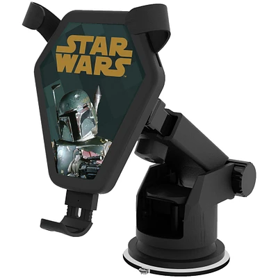 Keyscaper Boba Fett Star Wars Color Block Wireless Car Charger
