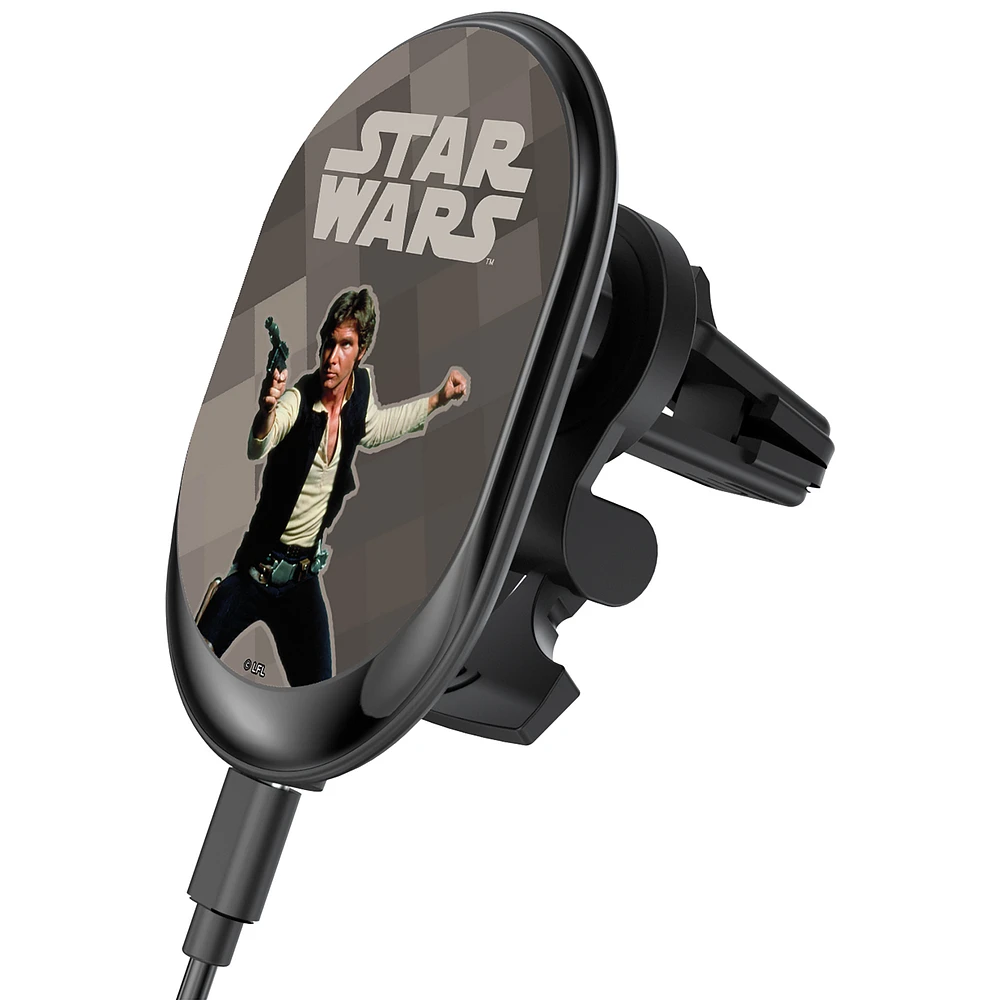 Keyscaper Han Solo Star Wars Color Block Wireless Magnetic Car Charger