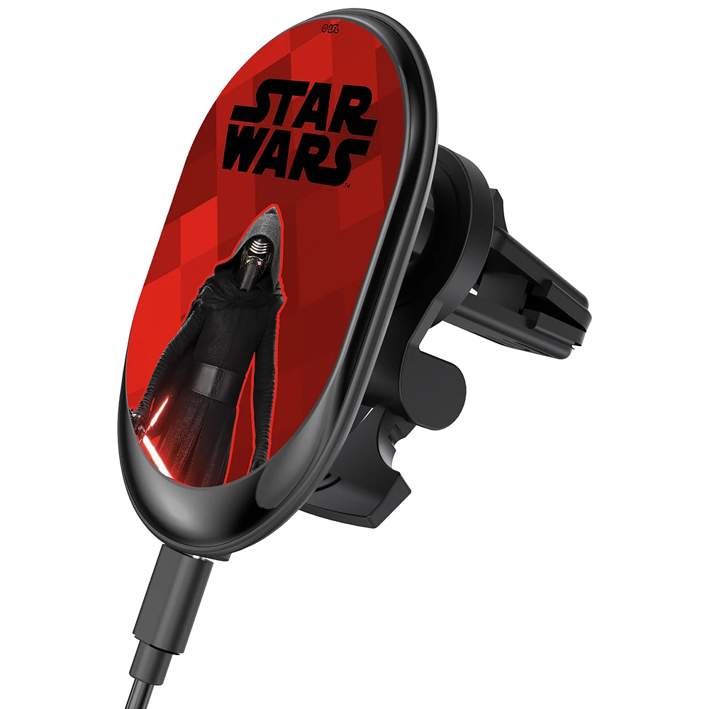 Keyscaper Kylo Ren Star Wars Color Block Wireless Magnetic Car Charger