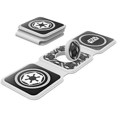 Keyscaper Star Wars Dark Side Pattern 3-in-1 Foldable Charger