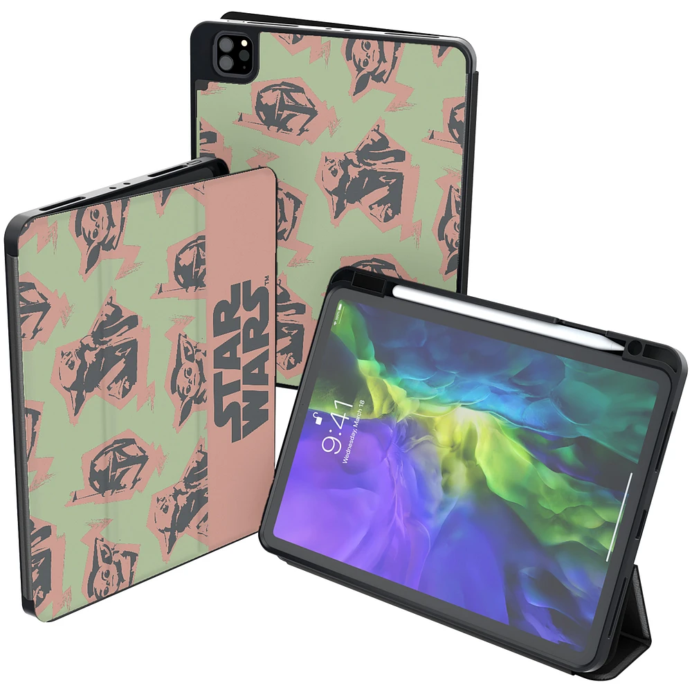 Keyscaper Grogu The Mandalorian Pattern iPad Case