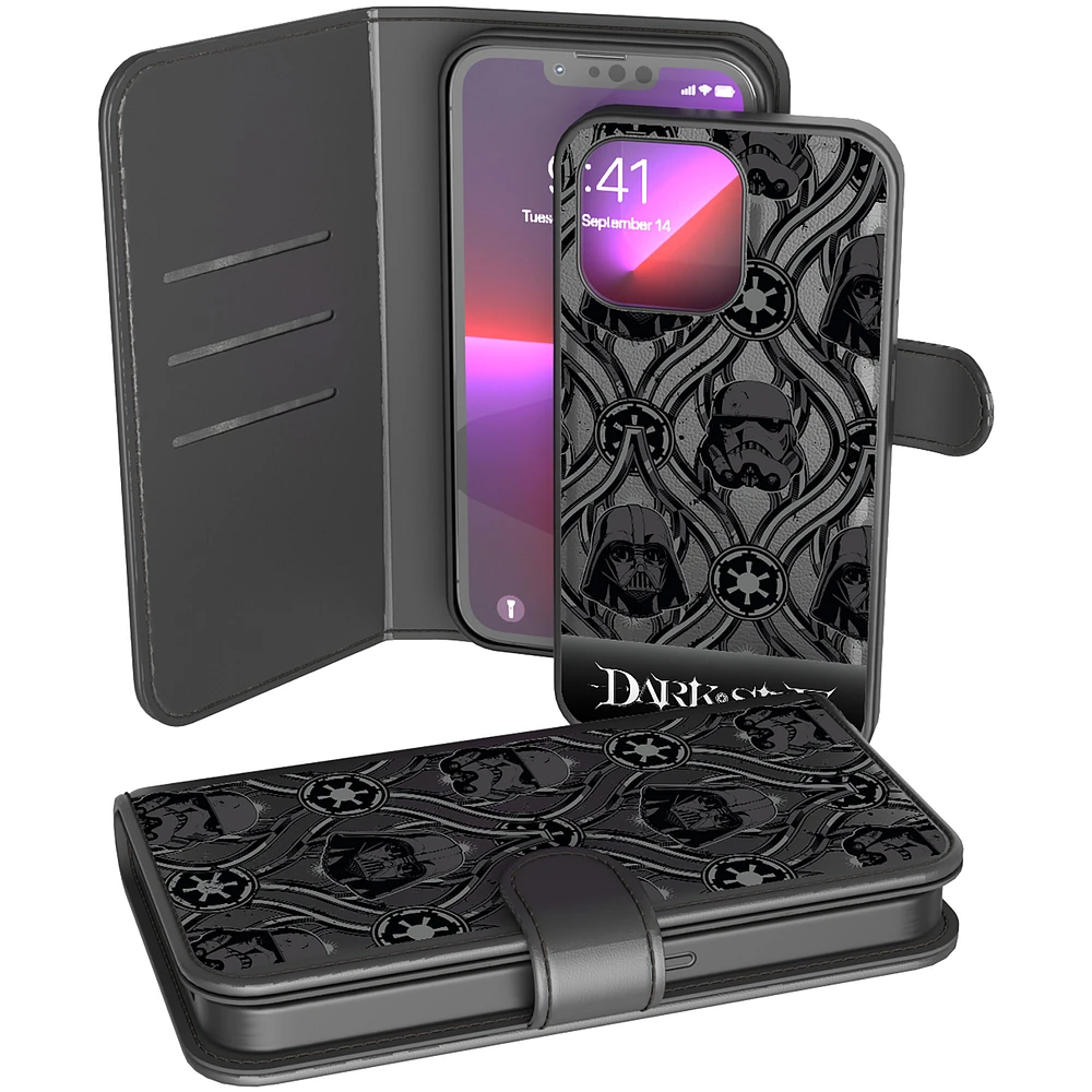 Keyscaper Star Wars Dark Side Pattern iPhone Wallet Case