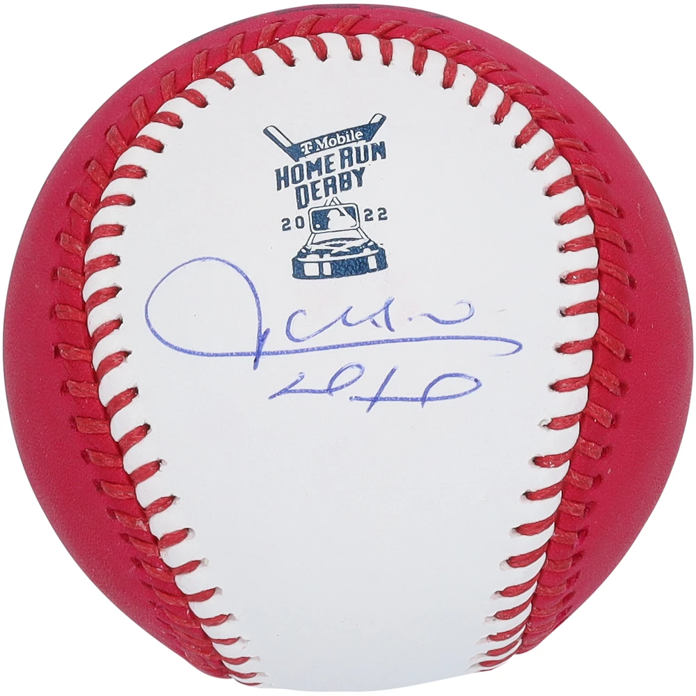 Juan Soto Washington Nationals Autographed 2022 Home Run Derby Money Baseball