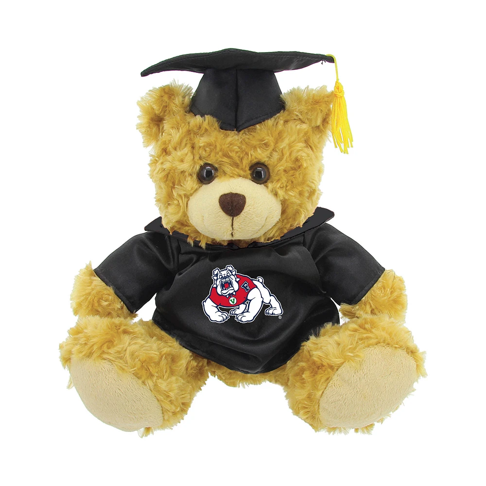 Fresno State Bulldogs 12'' Graduation Plush Bear