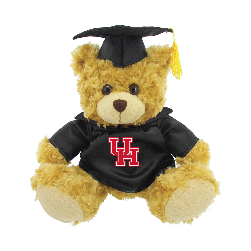 Houston Cougars 12'' Graduation Plush Bear
