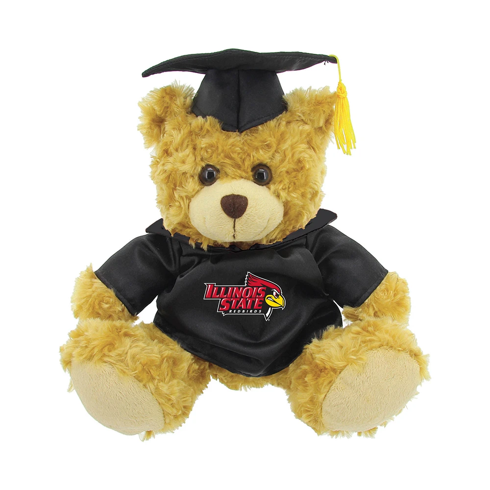 Illinois State Redbirds 12'' Graduation Plush Bear