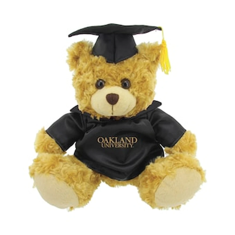 Oakland Golden Grizzlies 12'' Graduation Plush Bear