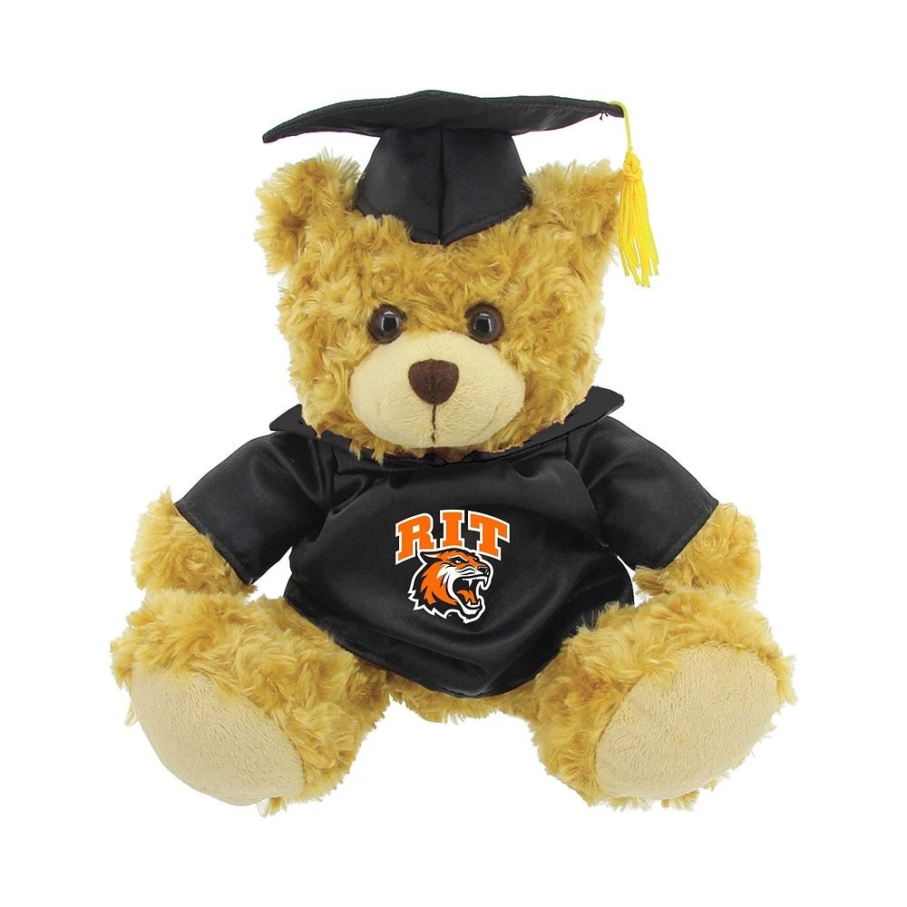 Rochester Institute of Technology Tigers 12'' Graduation Plush Bear