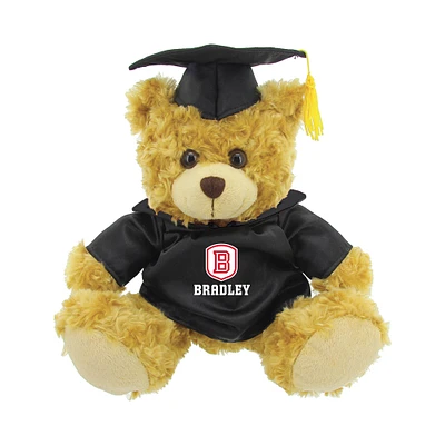 Bradley Braves 12'' Graduation Plush Bear