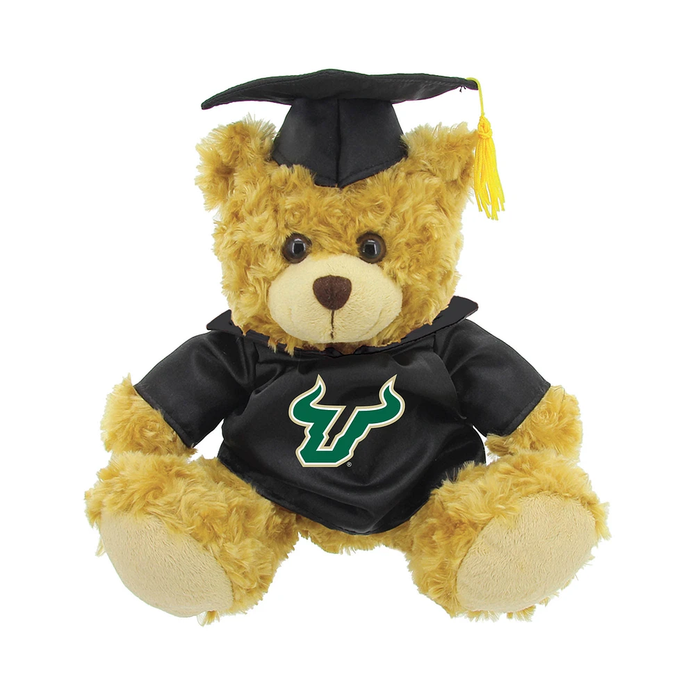 South Florida Bulls 12'' Graduation Plush Bear