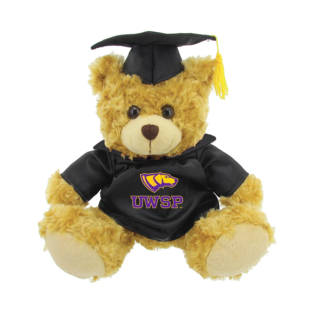 Wisconsin-Stevens Point Pointers 12'' Graduation Plush Bear
