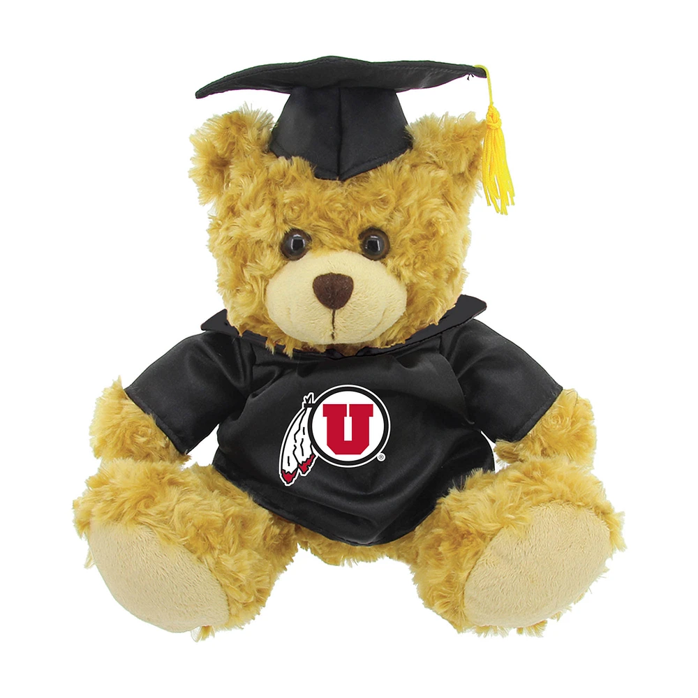 Utah Utes 12'' Graduation Plush Bear