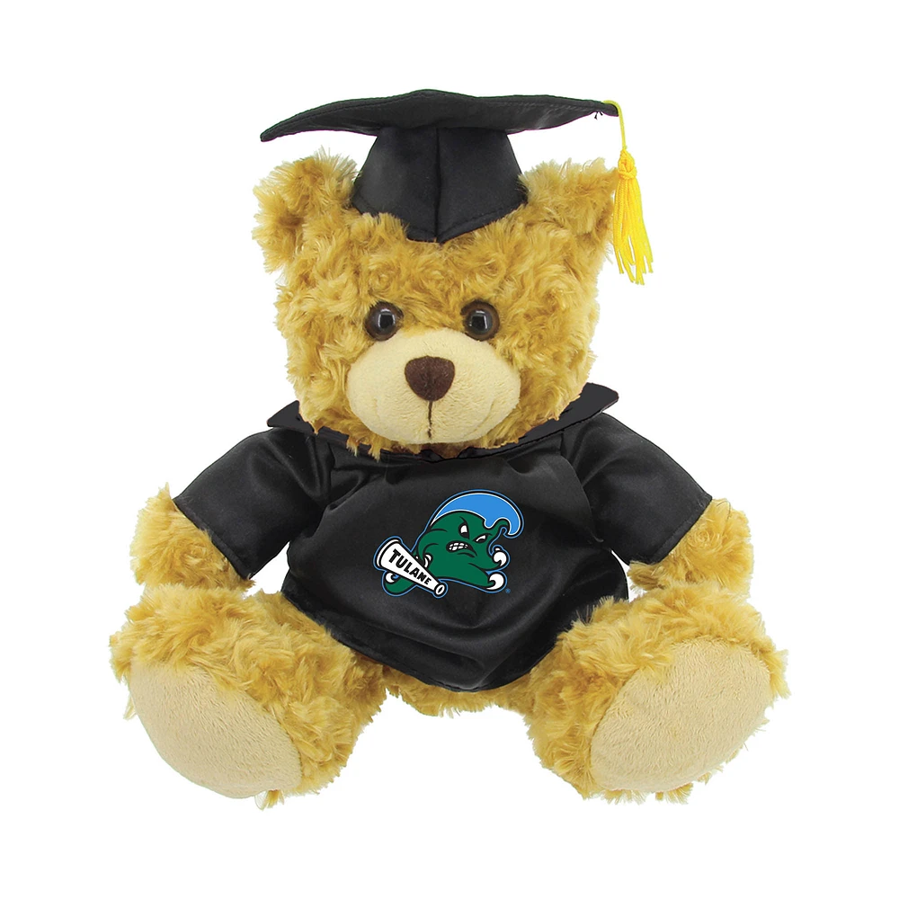 Tulane Green Wave 12'' Graduation Plush Bear