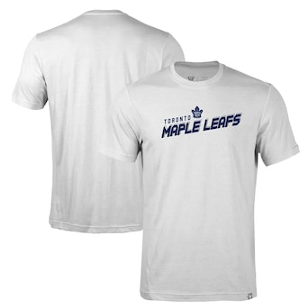 Men's Levelwear White Toronto Maple Leafs Thrive Premier 2.0 Tri-Blend T-Shirt