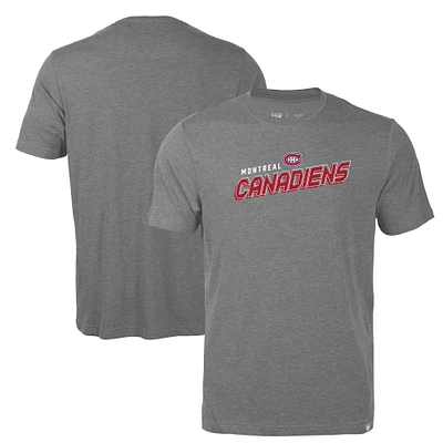 Men's Levelwear Gray Montreal Canadiens Thrive Premier 2.0 Tri-Blend T-Shirt