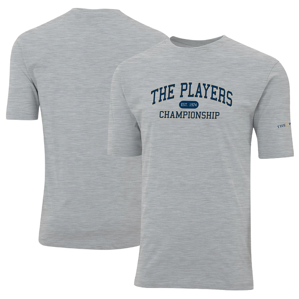 Men's Ahead Gray THE PLAYERS Arched Logo Pembrooke T-Shirt
