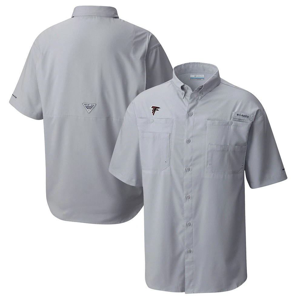 Men's Columbia Atlanta Falcons Tamiami Omni-Shade Button-Down Shirt
