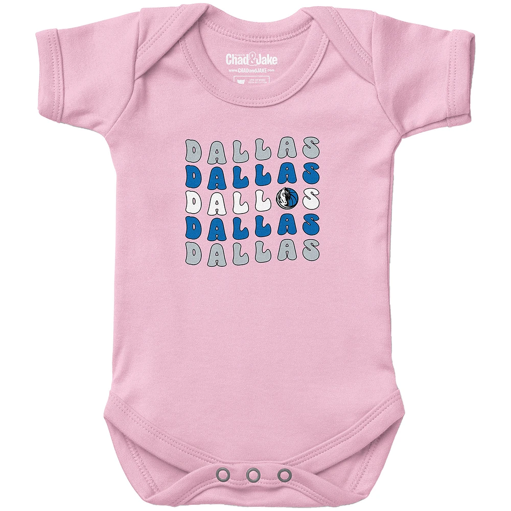 Newborn & Infant Chad Jake Light Dallas Mavericks Groovy Bodysuit