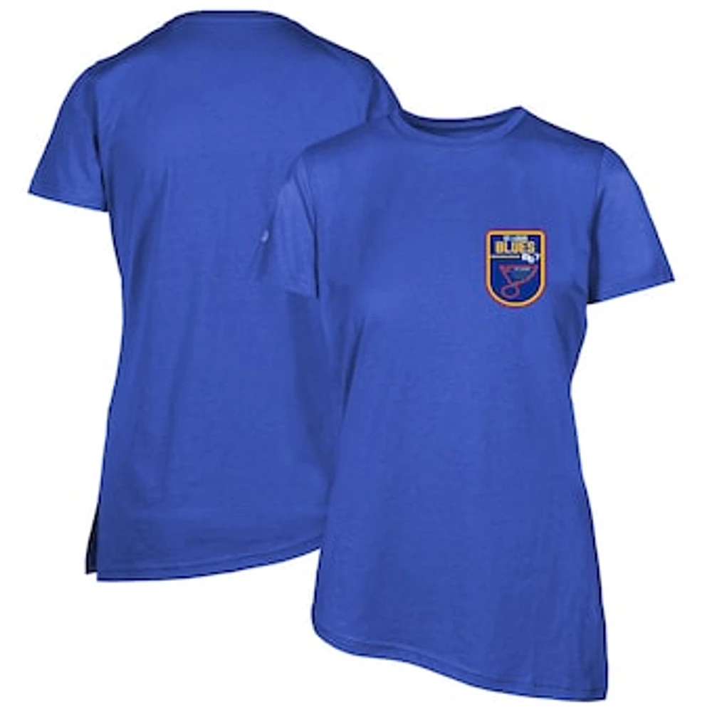 Women's Levelwear Blue St. Louis Blues Retro Birch T-Shirt