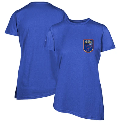 Women's Levelwear Blue St. Louis Blues Retro Birch T-Shirt