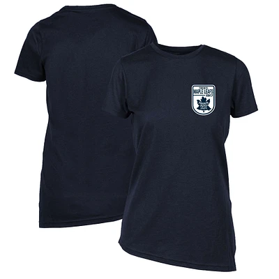 Women's Levelwear Navy Toronto Maple Leafs Retro Birch T-Shirt