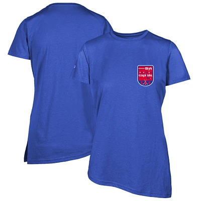 Women's Levelwear Royal Washington Capitals Retro Birch T-Shirt