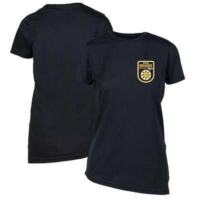 Women's Levelwear Black Boston Bruins Retro Birch T-Shirt