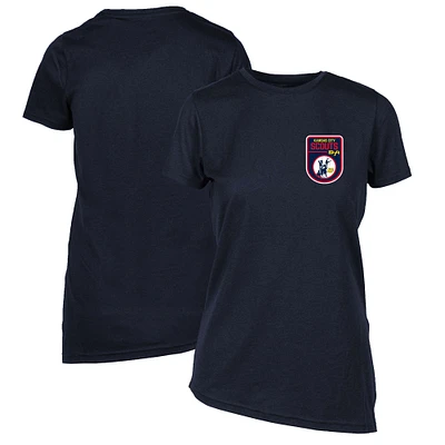 Women's Levelwear Navy Kansas City Scouts Retro Birch T-Shirt