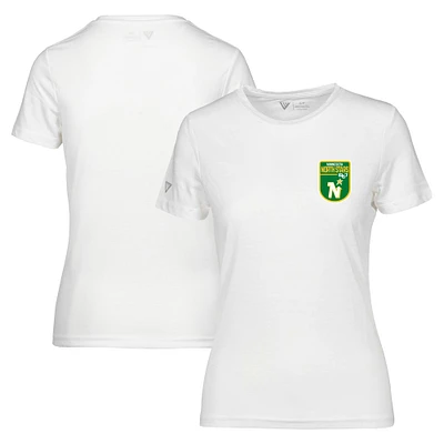 Women's Levelwear White Minnesota North Stars Retro Maddox T-Shirt