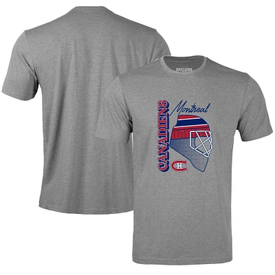 Men's Levelwear Gray Montreal Canadiens Retro Richmond Netminder T-Shirt