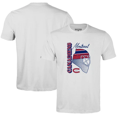 Men's Levelwear White Montreal Canadiens Retro Richmond Netminder T-Shirt