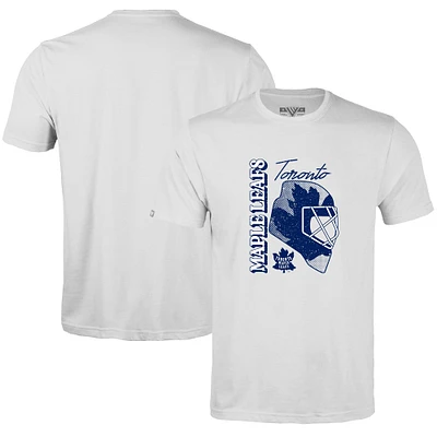 Men's Levelwear White Toronto Maple Leafs Retro Richmond Netminder T-Shirt