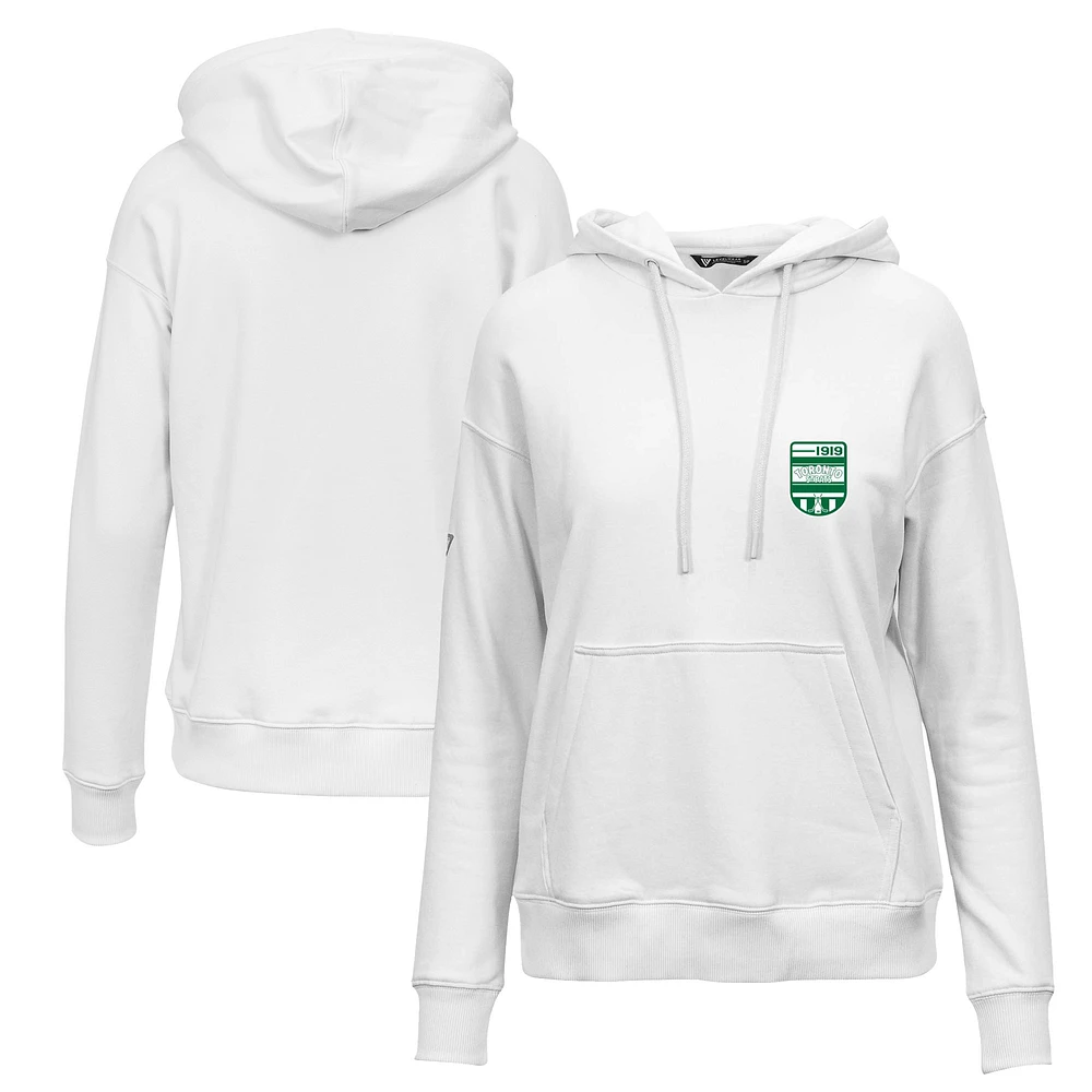 Women's Levelwear White Toronto St. Pats Retro Adorn Pullover Hoodie