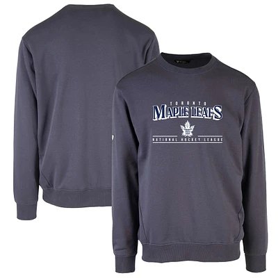 Men's Levelwear Navy Toronto Maple Leafs Retro Zane Sweatshirt