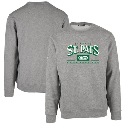 Men's Levelwear Heather Gray Toronto St. Pats Retro Zane Sweatshirt