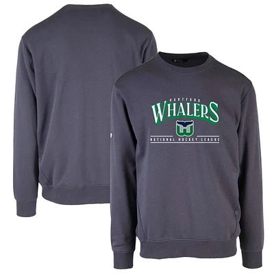 Men's Levelwear Navy Hartford Whalers Retro Zane Sweatshirt