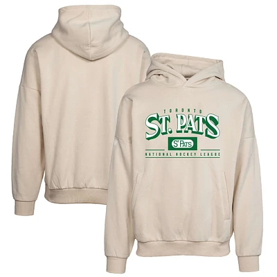 Men's Levelwear Khaki Toronto St. Pats Retro Contact Pullover Hoodie
