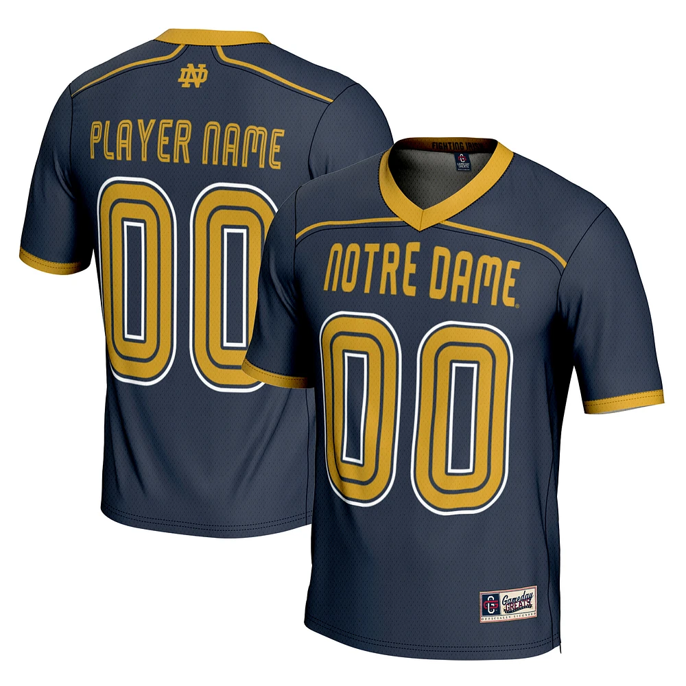 Men's GameDay Greats Navy Notre Dame Fighting Irish Lacrosse NIL Lightweight Jersey