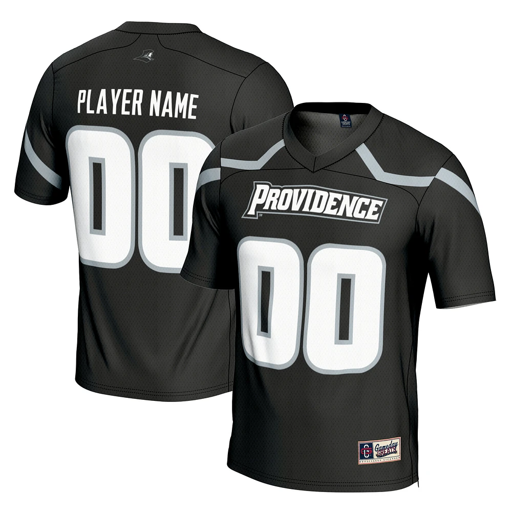 Men's GameDay Greats Black Providence Friars Lacrosse NIL Lightweight Jersey