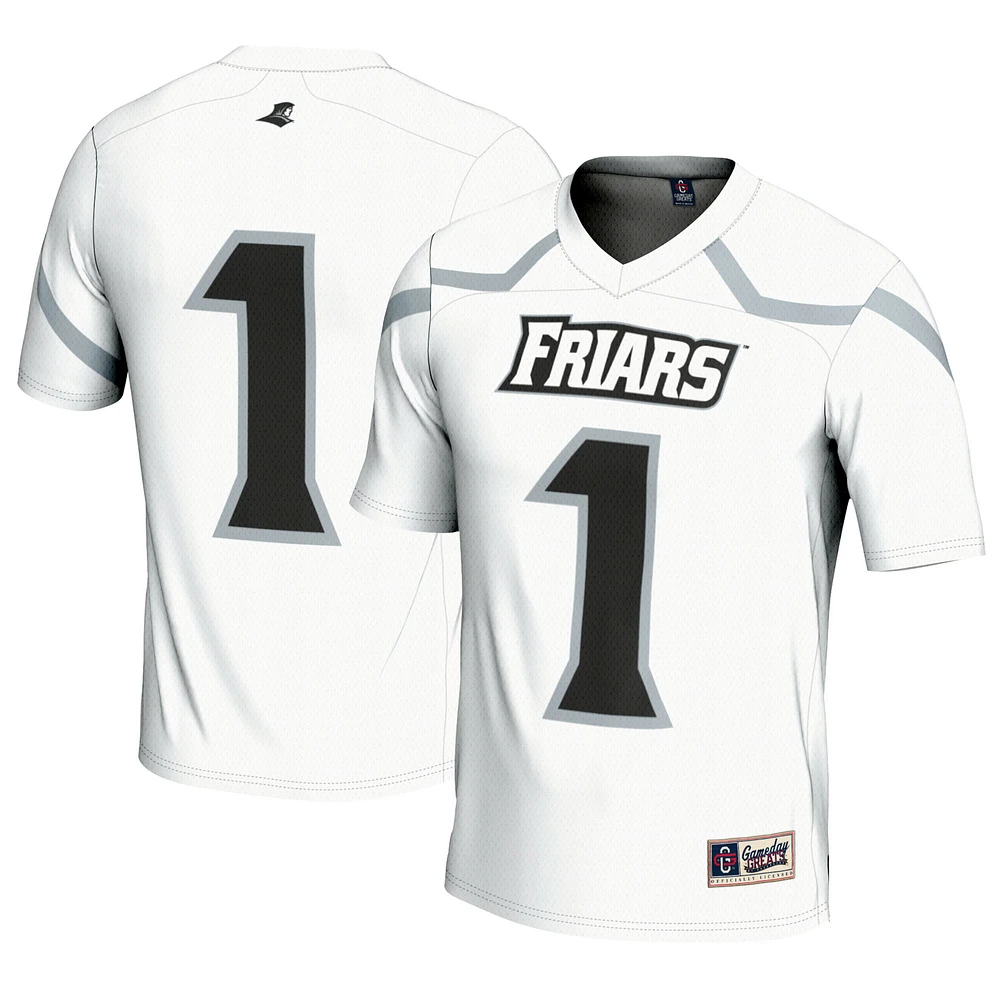 Men's GameDay Greats #1 White Providence Friars Lightweight Lacrosse Jersey