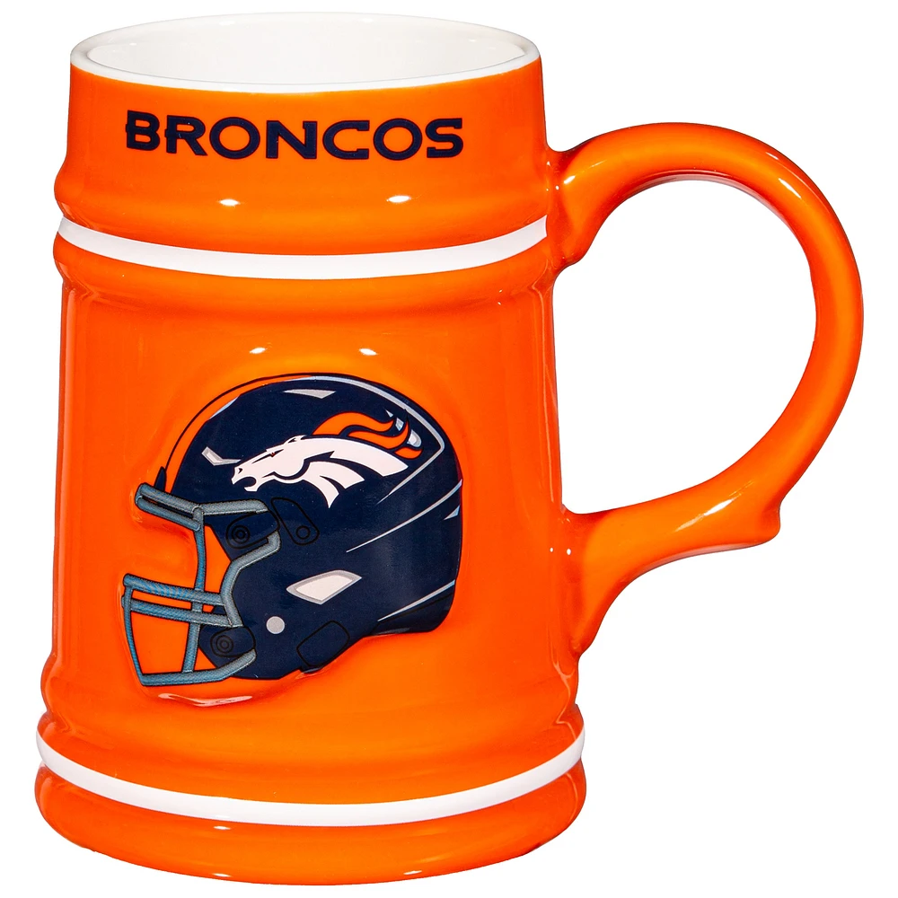 Denver Broncos 24oz. Ceramic Stein Cup with Gift Box
