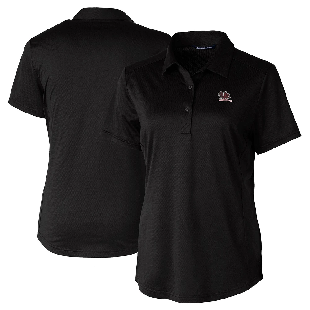 Women's Cutter & Buck South Carolina Gamecocks Vault DryTec Prospect Textured Stretch Polo