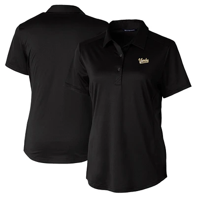 Women's Cutter & Buck Vanderbilt Commodores Vault DryTec Prospect Textured Stretch Polo