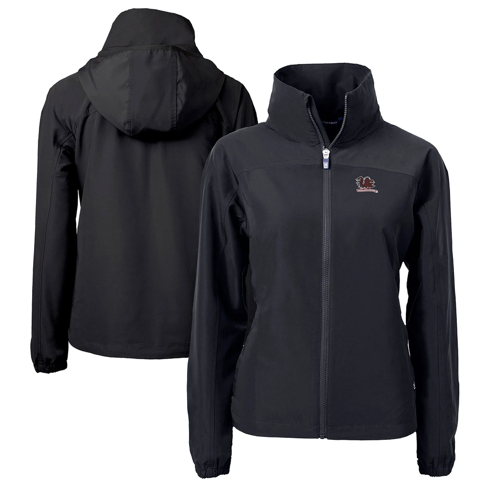 Women's Cutter & Buck South Carolina Gamecocks Vault Charter Eco Recycled Full-Zip Jacket