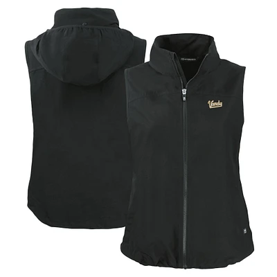 Women's Cutter & Buck Vanderbilt Commodores Vault Charter Eco Recycled Full-Zip Vest