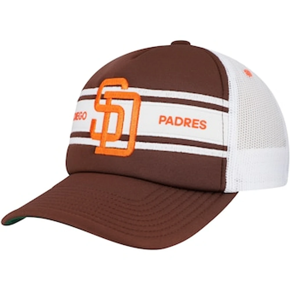 Men's Brown San Diego Padres Sideline Trucker Adjustable Hat
