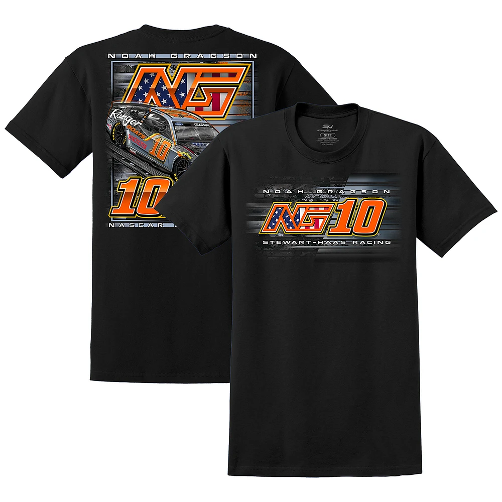 Men's JR Motorsports Official Team Apparel Black Noah Gragson Rifle Coffee Company Car T-Shirt