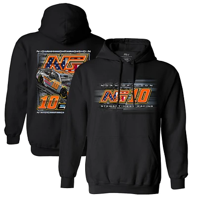 Men's Stewart-Haas Racing Team Collection Black Noah Gragson Rifle Coffee Company Car Pullover Hoodie