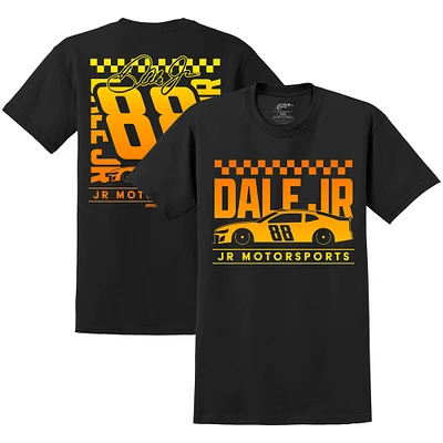 Men's JR Motorsports Official Team Apparel Black Dale Earnhardt Jr. Lifestyle T-Shirt