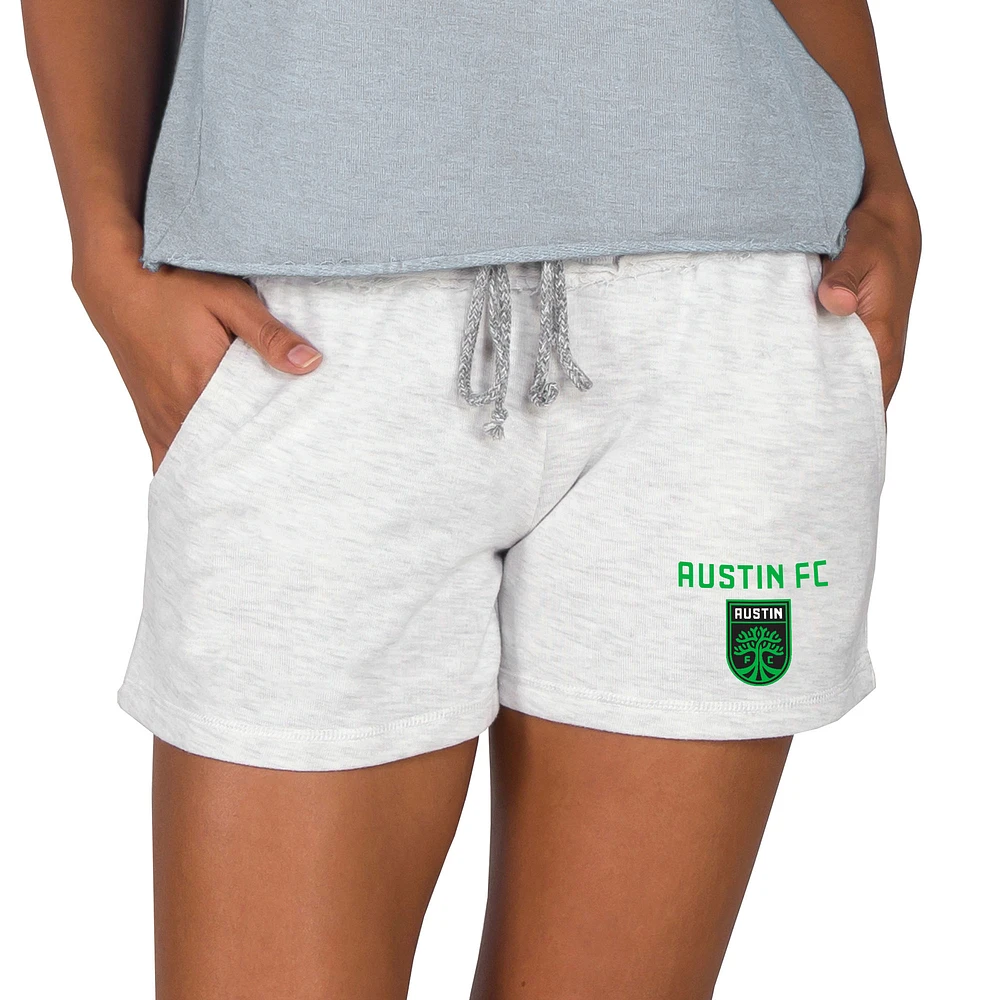 Women's Concepts Sport Oatmeal Austin FC Mainstream Terry Shorts